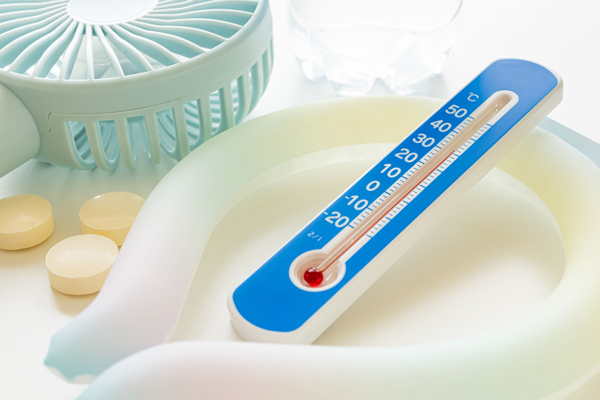 Japanese heat stroke prevention goods.