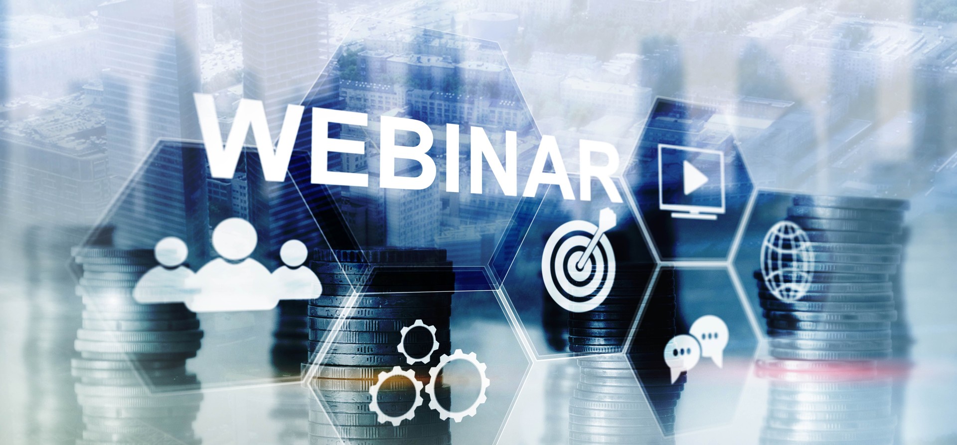 Webinar. Multiethnic People Conference Meeting Online and Discussing Business Project